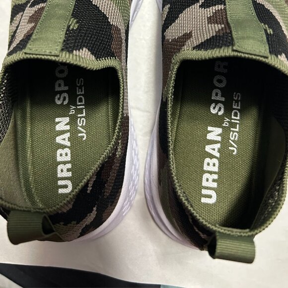 Urban Sport by J/Slides ⭐️EUC⭐️ Dalila Camo Slip-on Sneakers Women's Size 9.5M - Picture 9 of 11